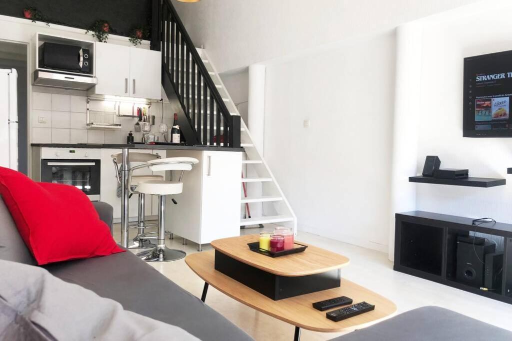 Appartement Loft Sous Les Toits Lumineux - Capitole-daurade-esquirol - Wifi